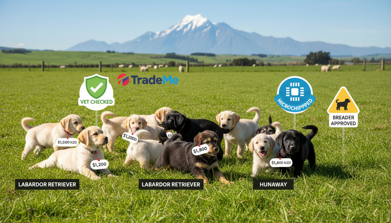 TradeMe Dogs for Sale - Prices, Breeds & Safety Guide NZ - Kiwi Report